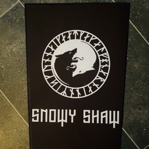 Back patch Snowy Shaw